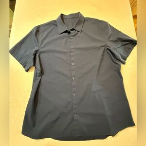 Lululemon Men's Black Short Sleeve Shirt Size XXL